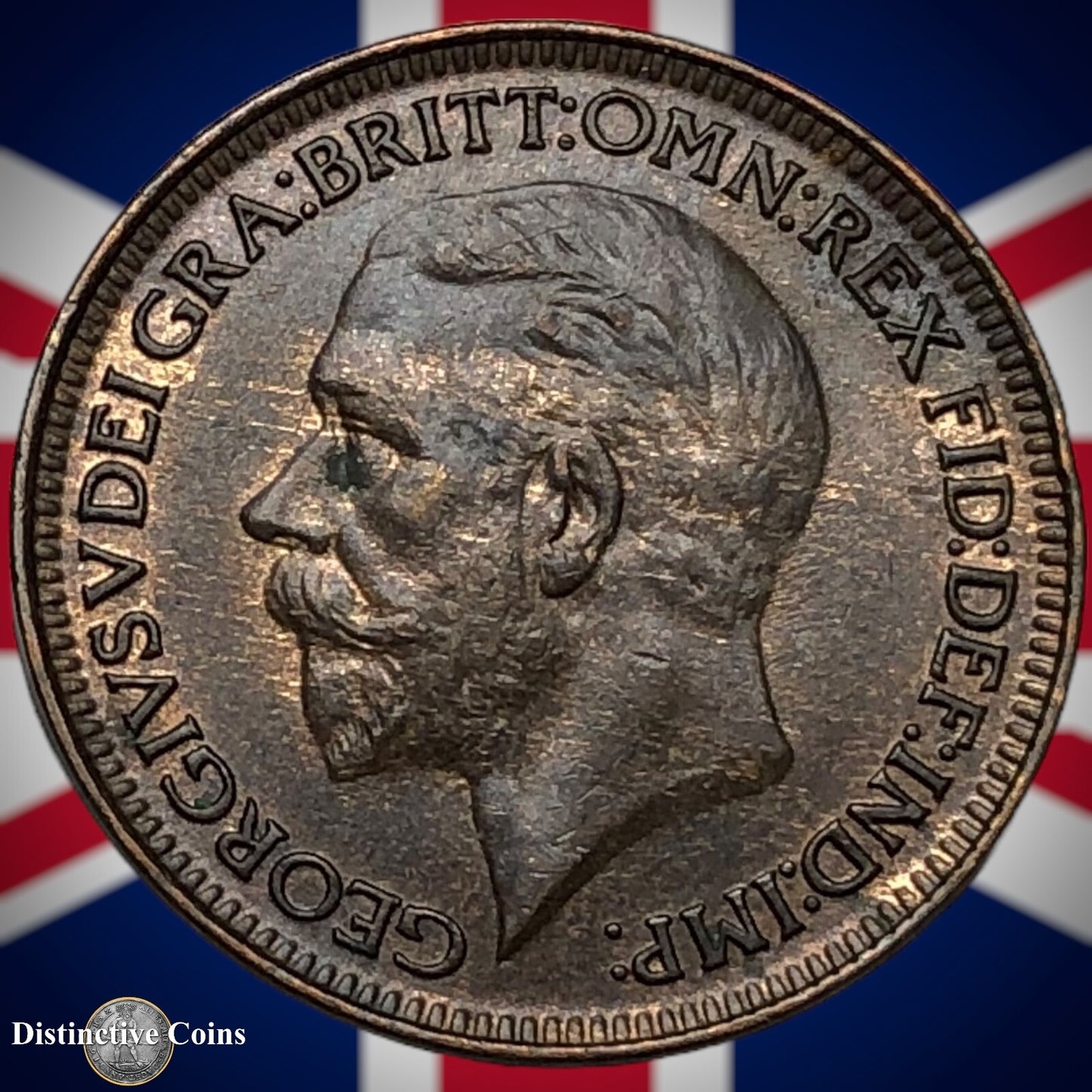 Great Britain 1926 Farthing 1/4d GB4829