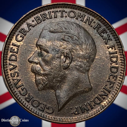 Great Britain 1926 Farthing 1/4d GB4829