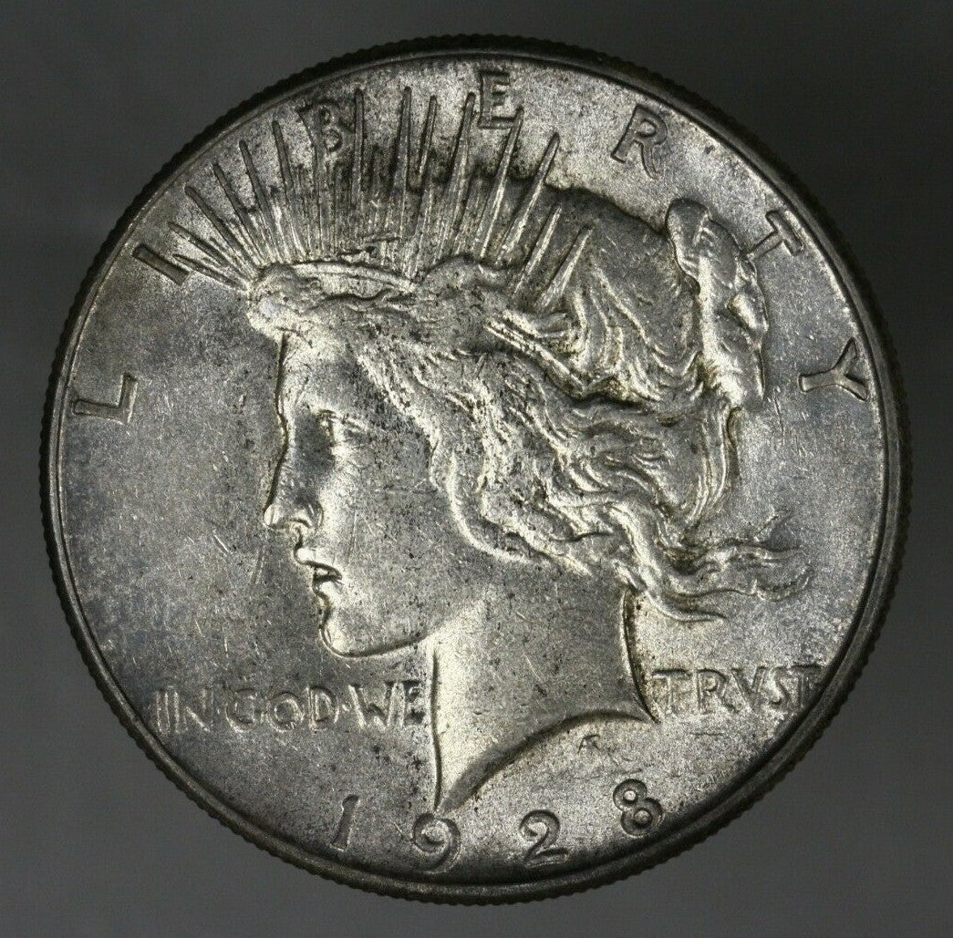 US 1928 S Peace Dollar  A3088