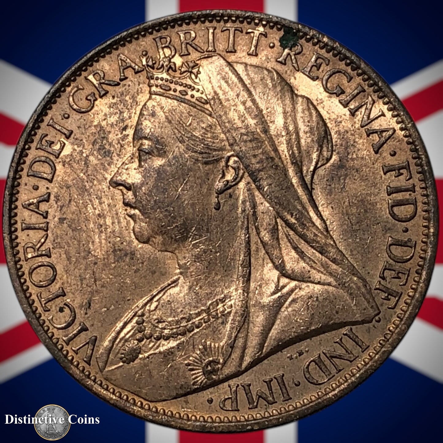 Great Britain 1901 Penny 1d GB6641