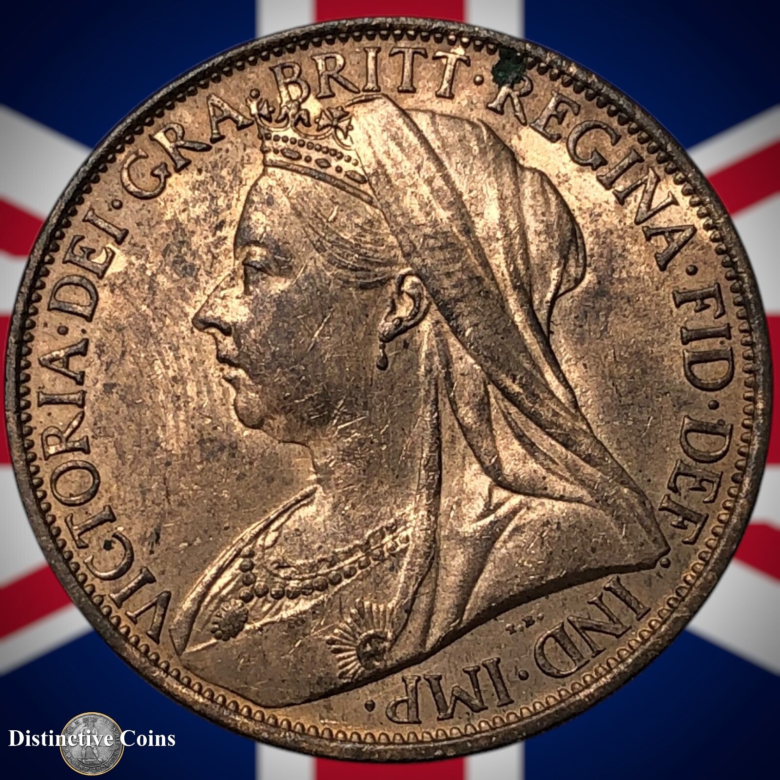 Great Britain 1901 Penny 1d GB6641