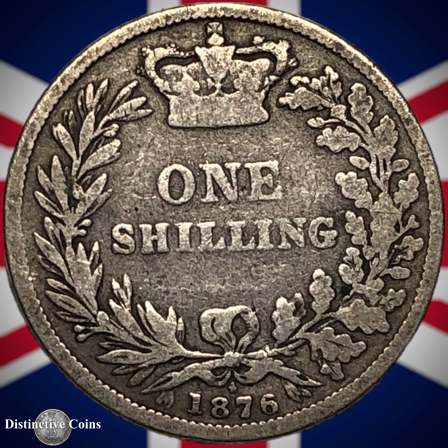 Great Britain 1875 British One Shilling GB0356