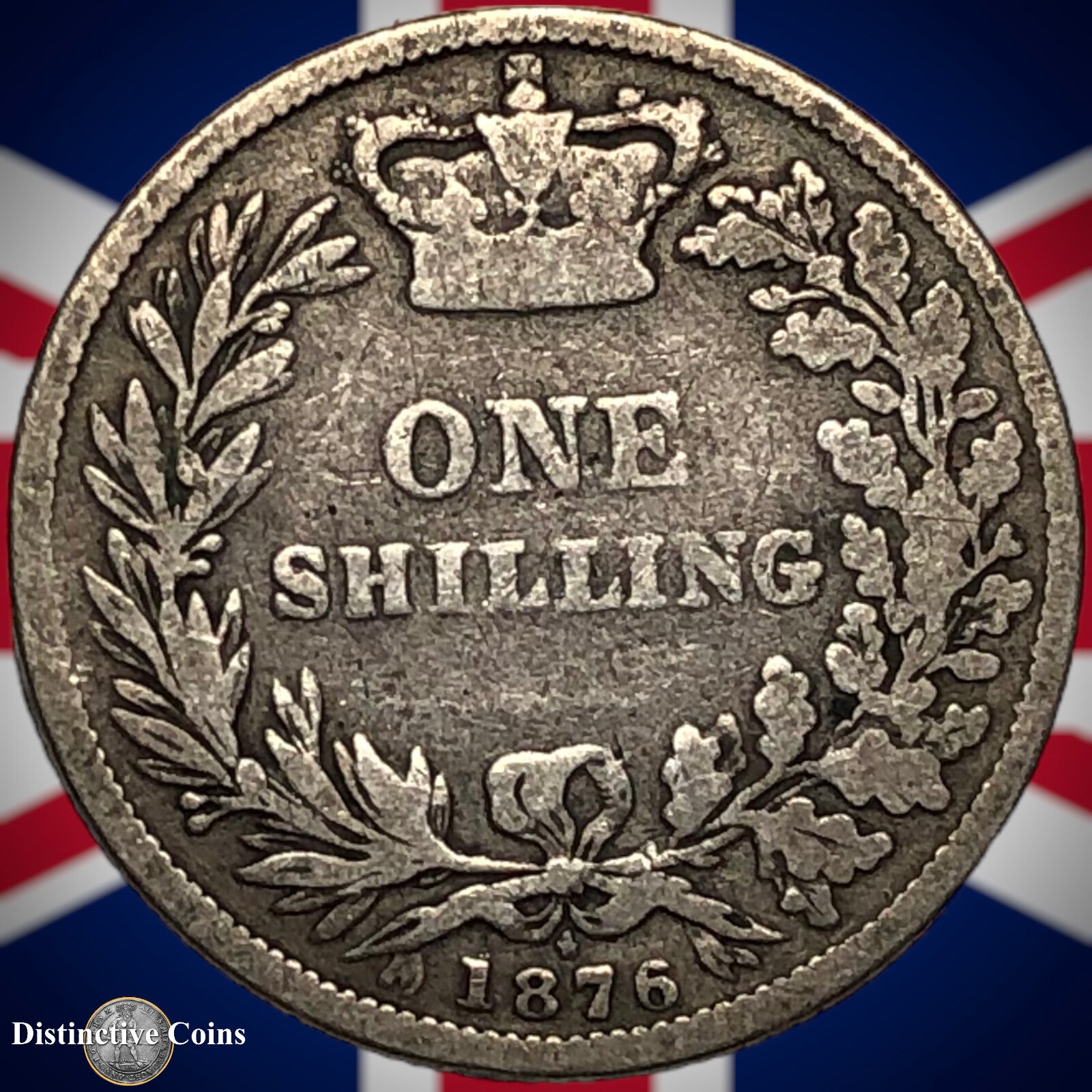 Great Britain 1875 British One Shilling GB0356
