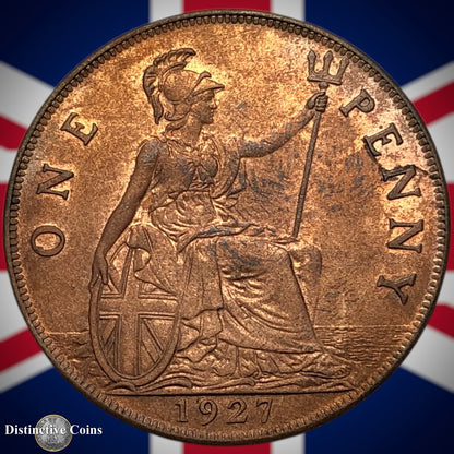 Great Britain 1927 Penny 1d GB7048