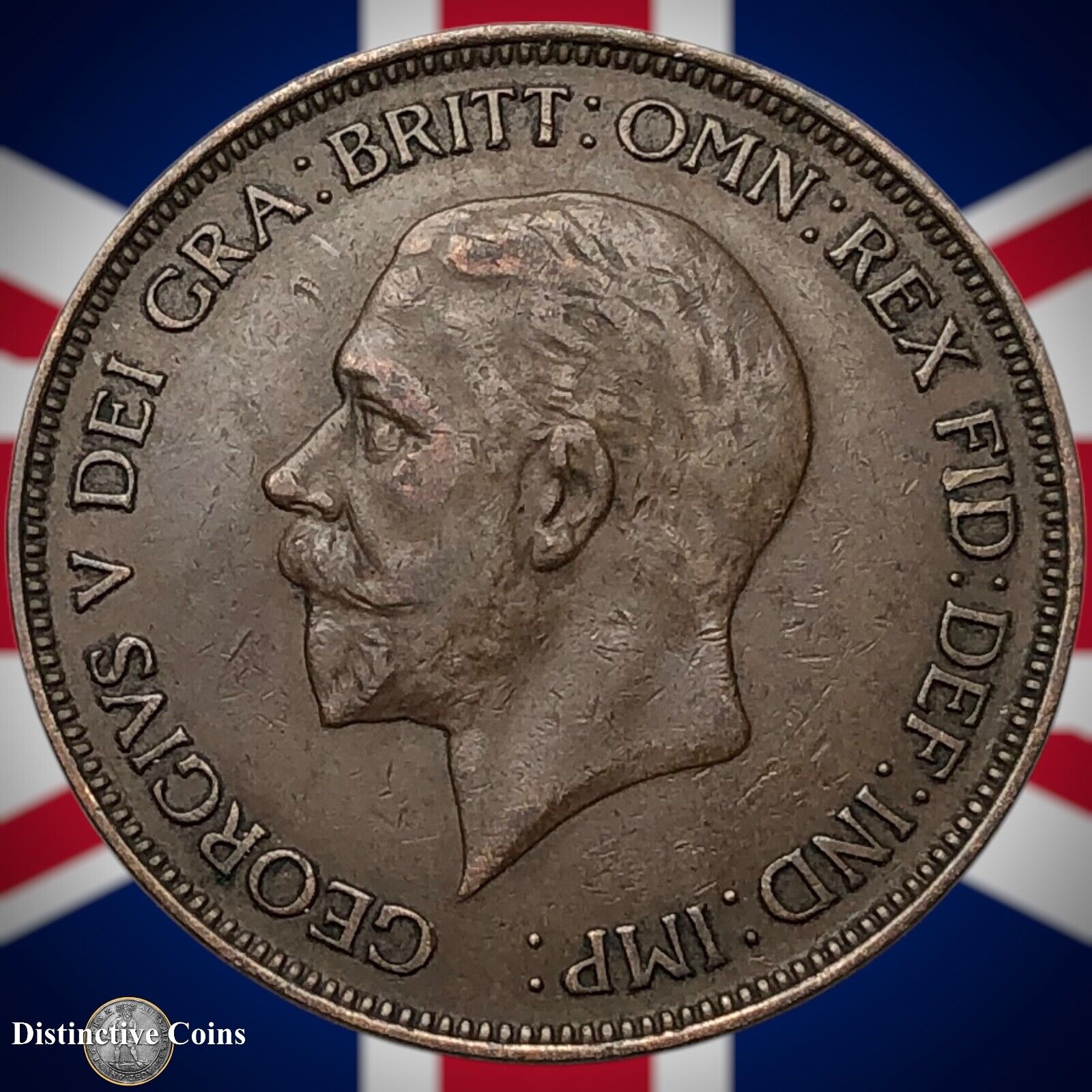 Great Britain 1930 Penny 1d GB7107