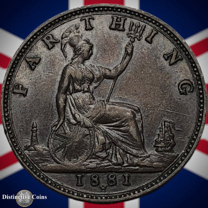 Great Britain 1881 H Farthing 1/4d GB3967