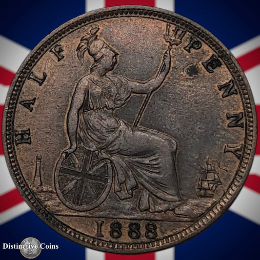 Great Britain 1888 Half Penny 1/2d GB5632