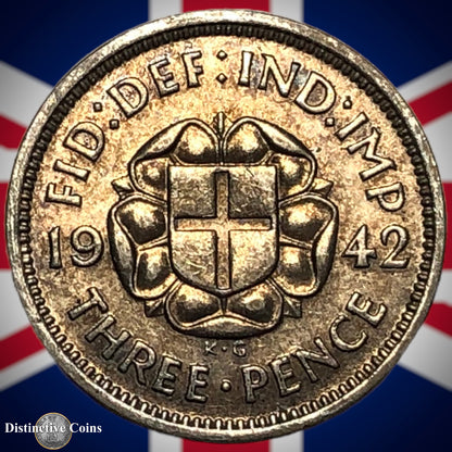 Great Britain 1942 Three Pence GB2337