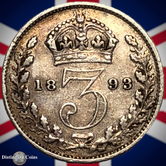Great Britain 1893 Three Pence GB2009