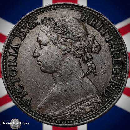 Great Britain 1880 Farthing 1/4d GB3844