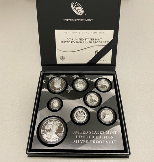 US 2019 US Mint Limited Edition Silver Proof Set   B229