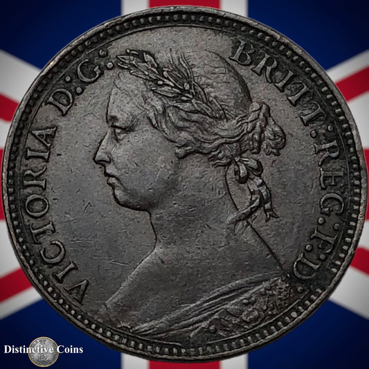 Great Britain 1875 H Farthing 1/4d GB3759