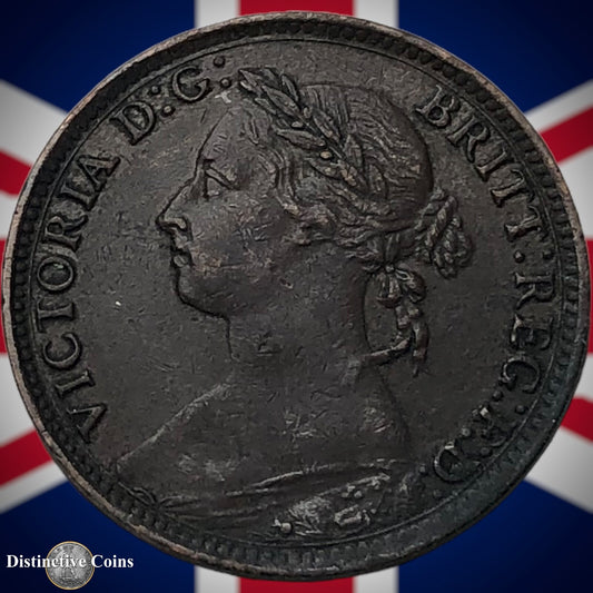 Great Britain 1886 Farthing 1/4d GB4195