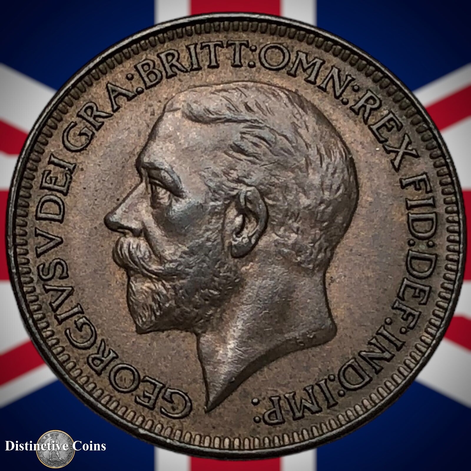 Great Britain 1926 Farthing 1/4d GB4831