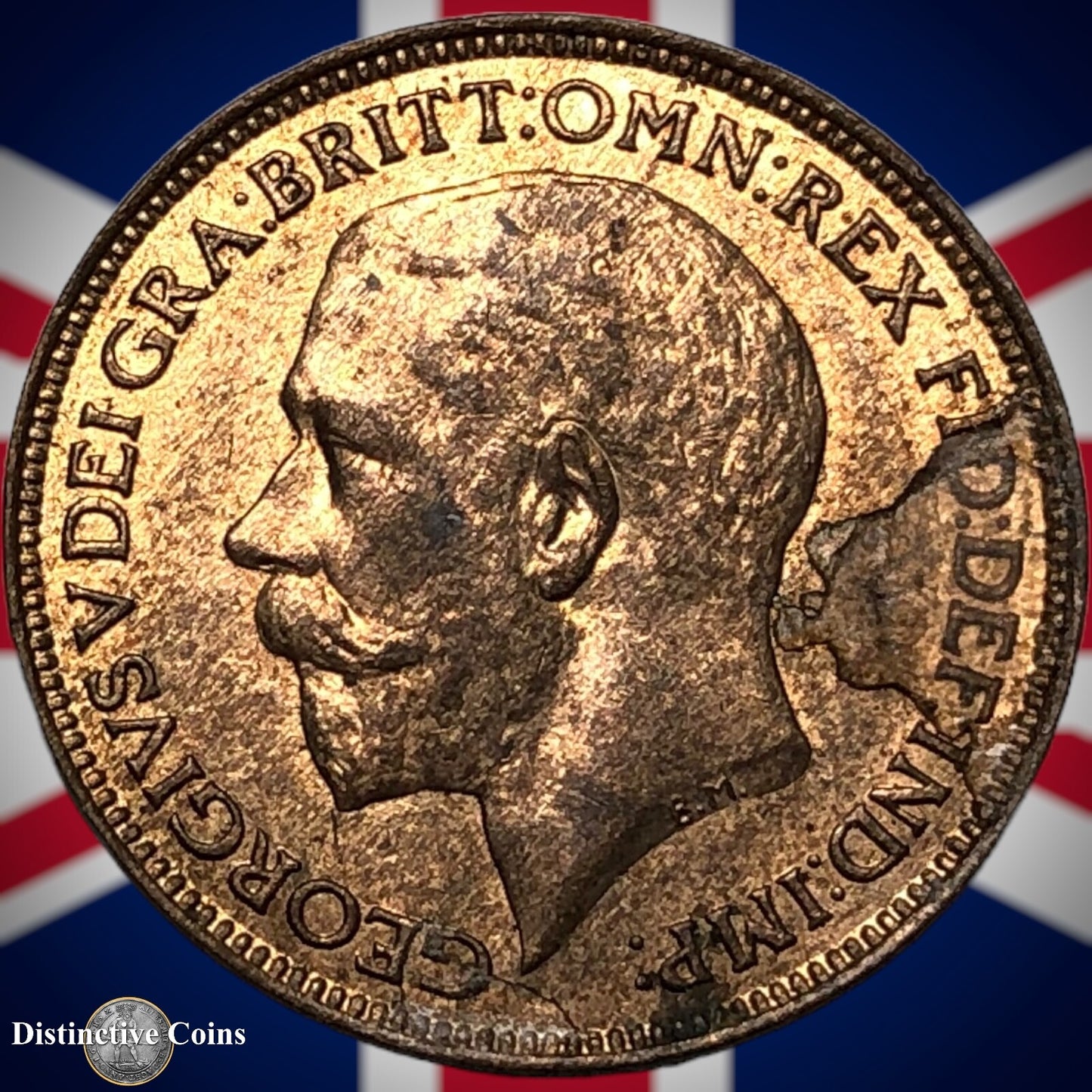 Great Britain 1924 Farthing 1/4d GB4784