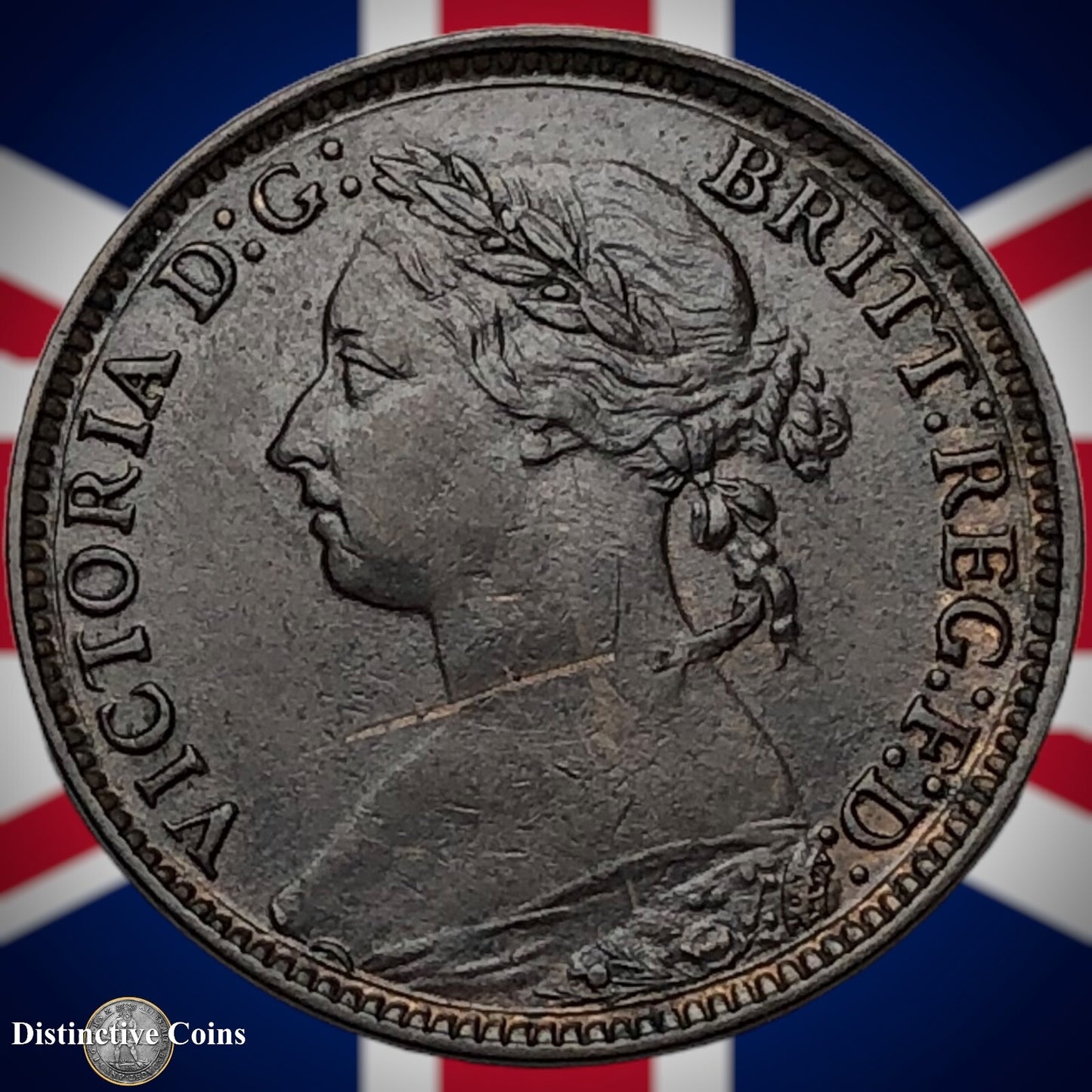 Great Britain 1881 H Farthing 1/4d GB3944