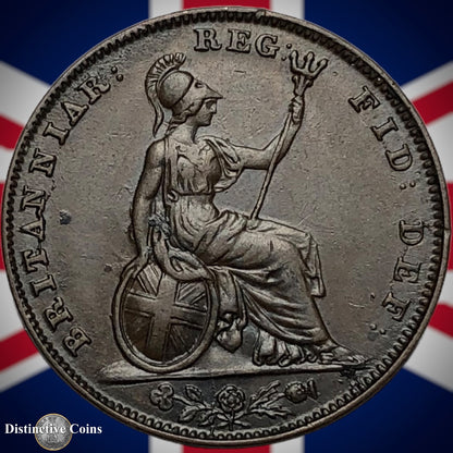 Great Britain 1843 Farthing 1/4d GB3414