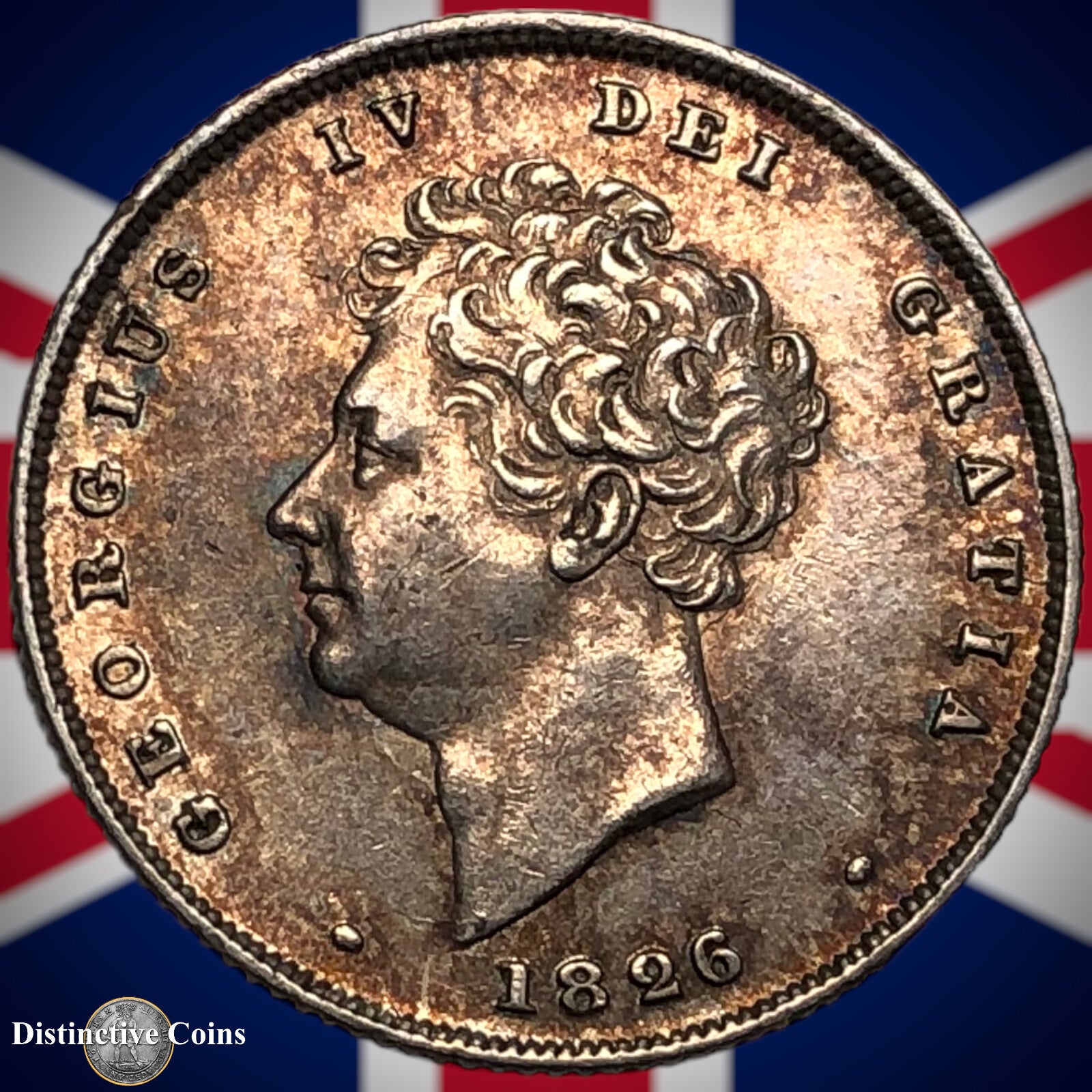 Great Britain 1826 British One Shilling GB0102