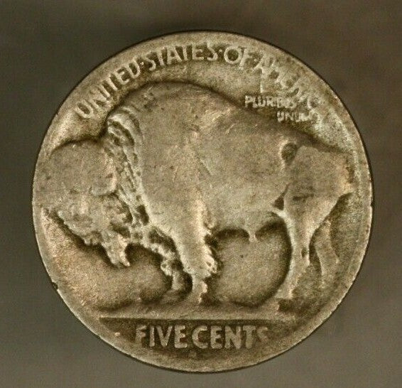 1914 D Buffalo Nickel Circulated      