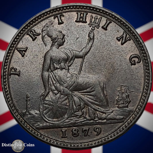 Great Britain 1879 Farthing 1/4d GB3822