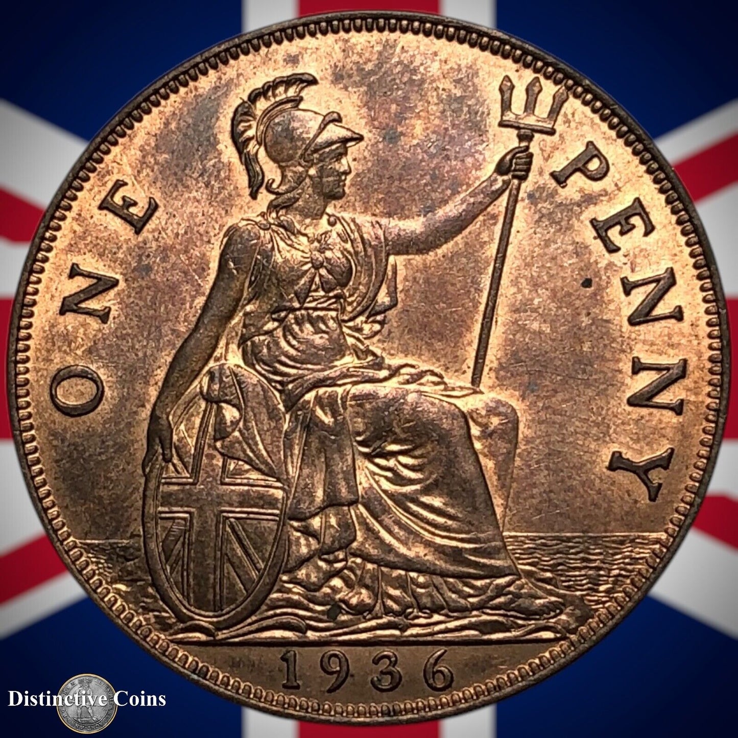 Great Britain 1936 Penny 1d GB7197