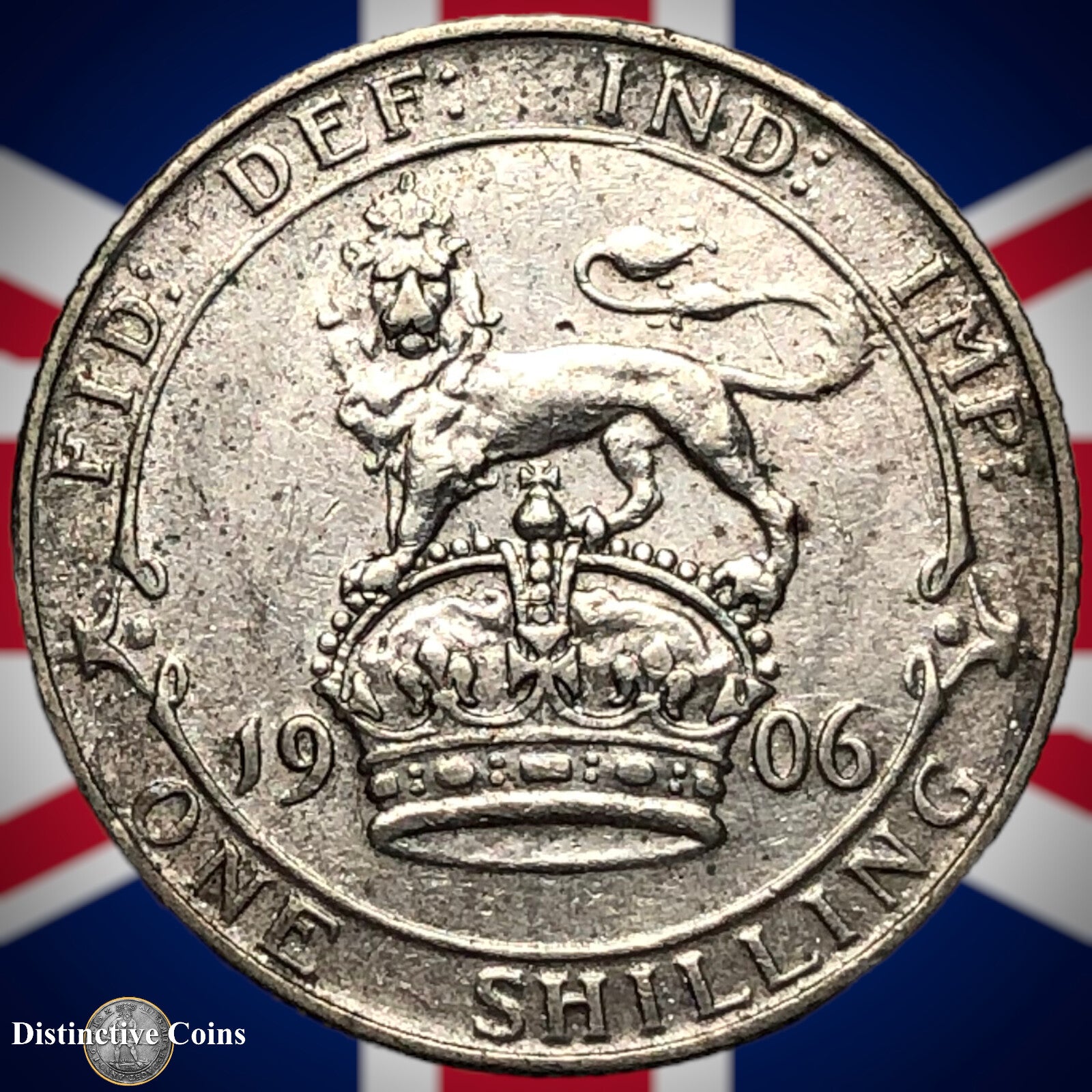 Great Britain 1906 British One Shilling GB0827