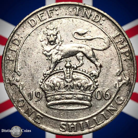 Great Britain 1906 British One Shilling GB0827