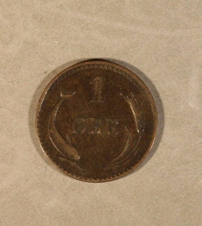 1879 Denmark Ore Nice Details         