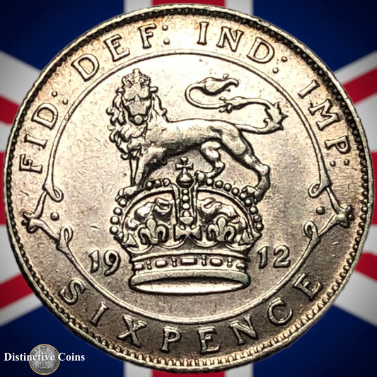 Great Britain 1912 Six Pence GB1566