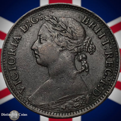 Great Britain 1893 Farthing 1/4d GB4336