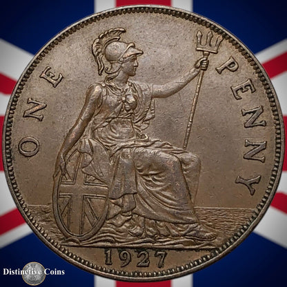 Great Britain 1927 Penny 1d GB7055