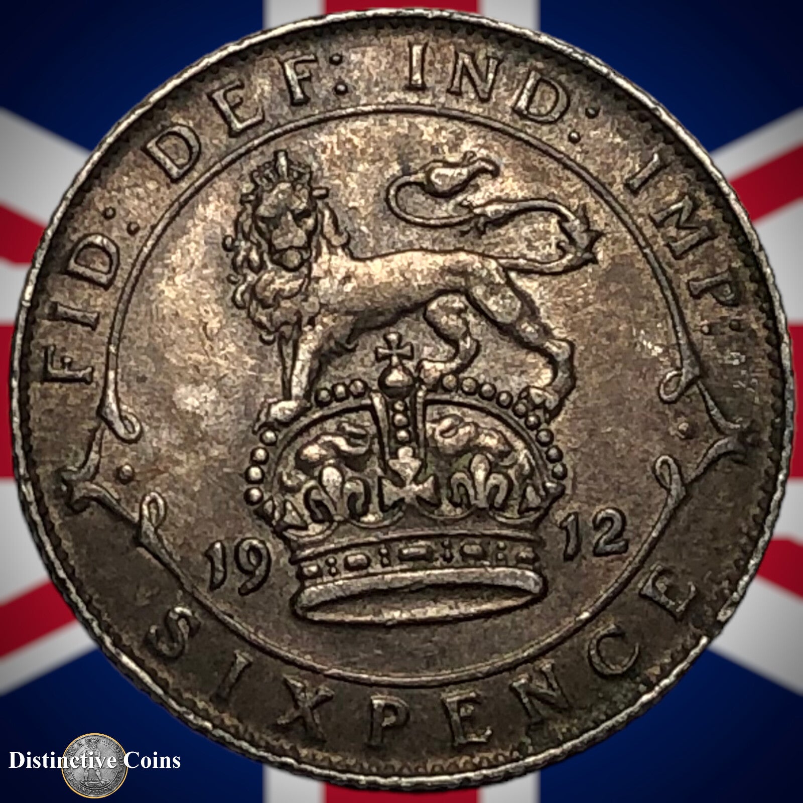 Great Britain 1912 Six Pence GB1568