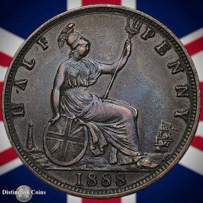 Great Britain 1888 Half Penny 1/2d GB5635