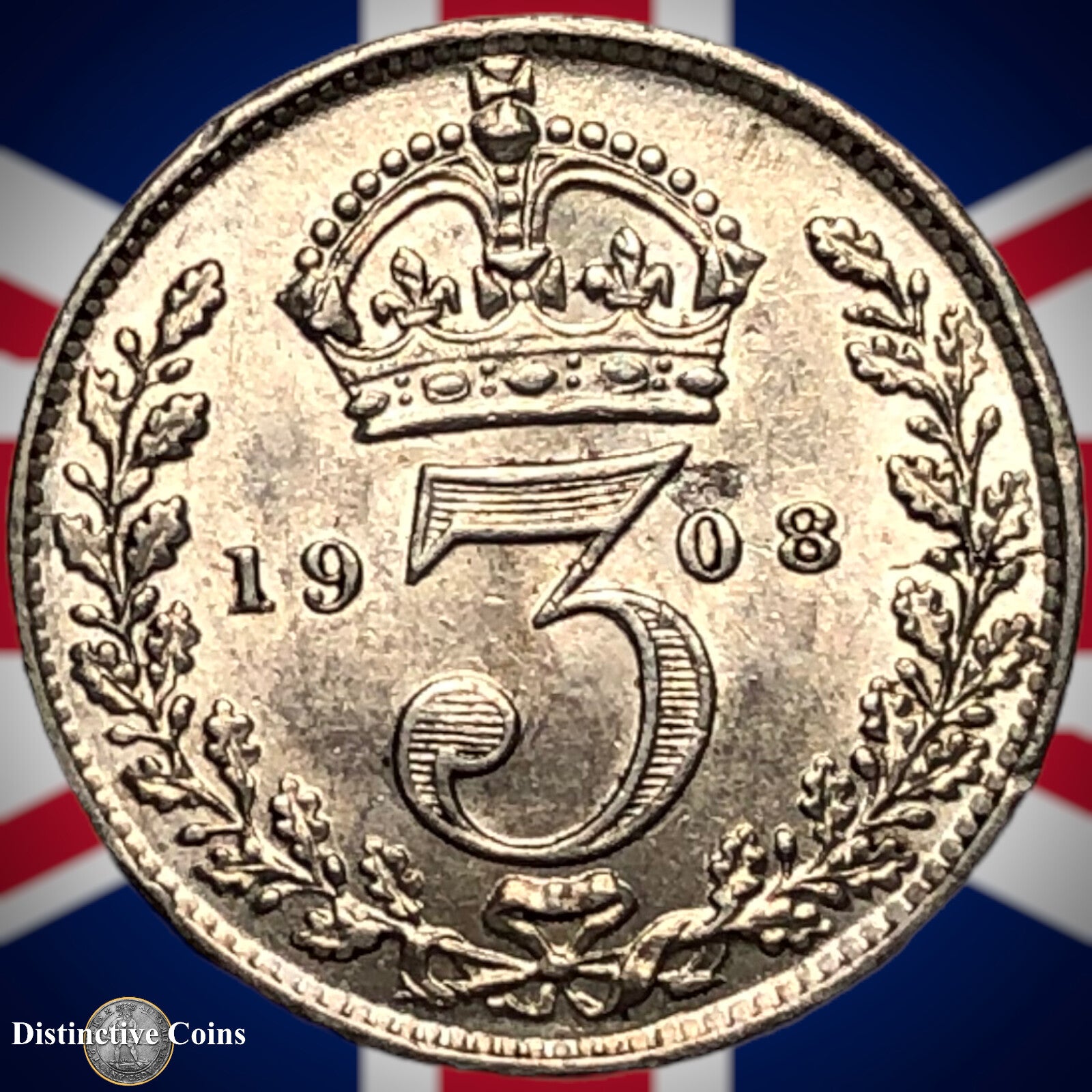 Great Britain 1908 Three Pence GB2118