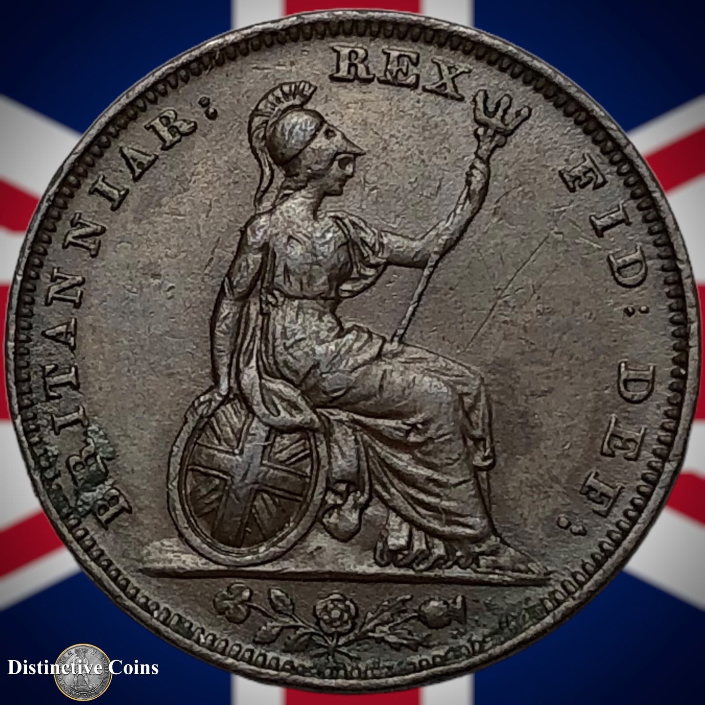 Great Britain 1826 Farthing 1/4d GB3322