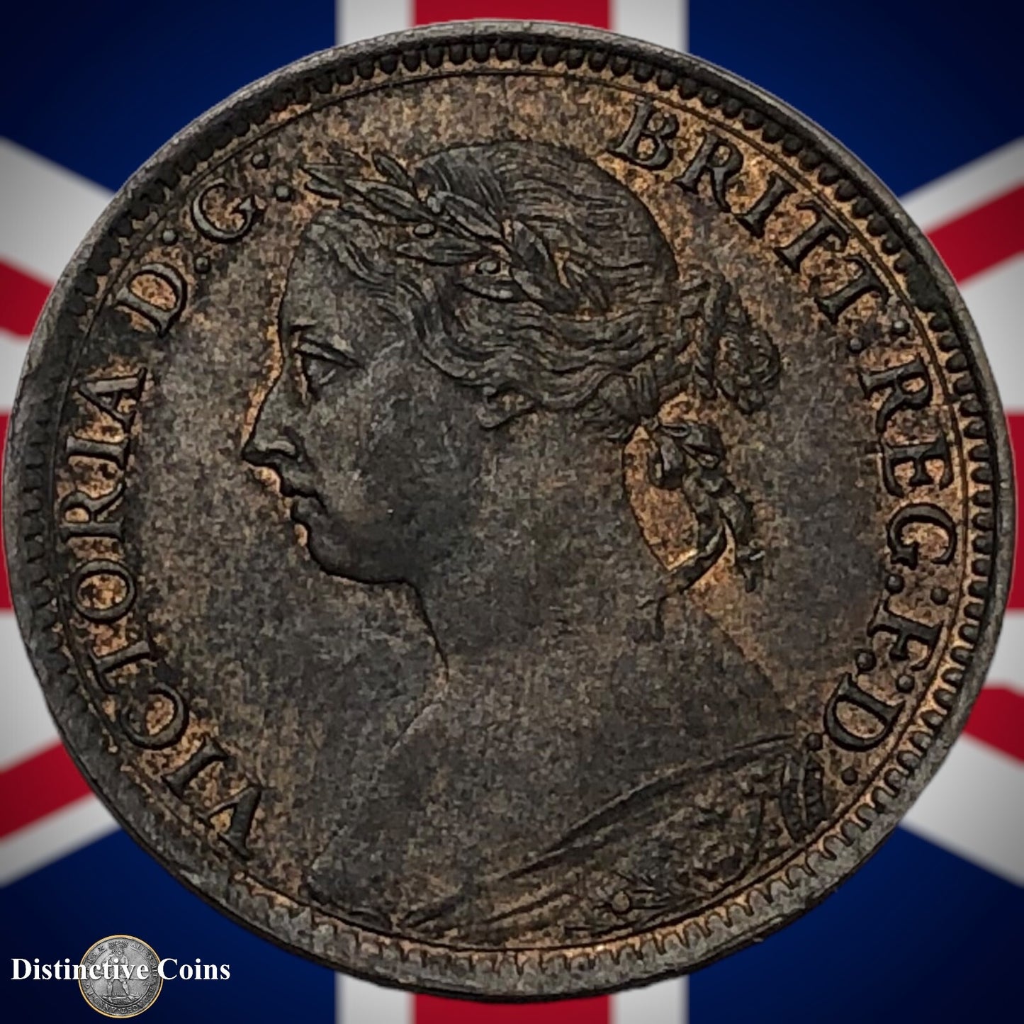 Great Britain 1886 Farthing 1/4d GB4213