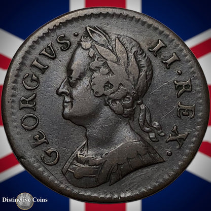 Great Britain 1749 Farthing 1/4d GB3178