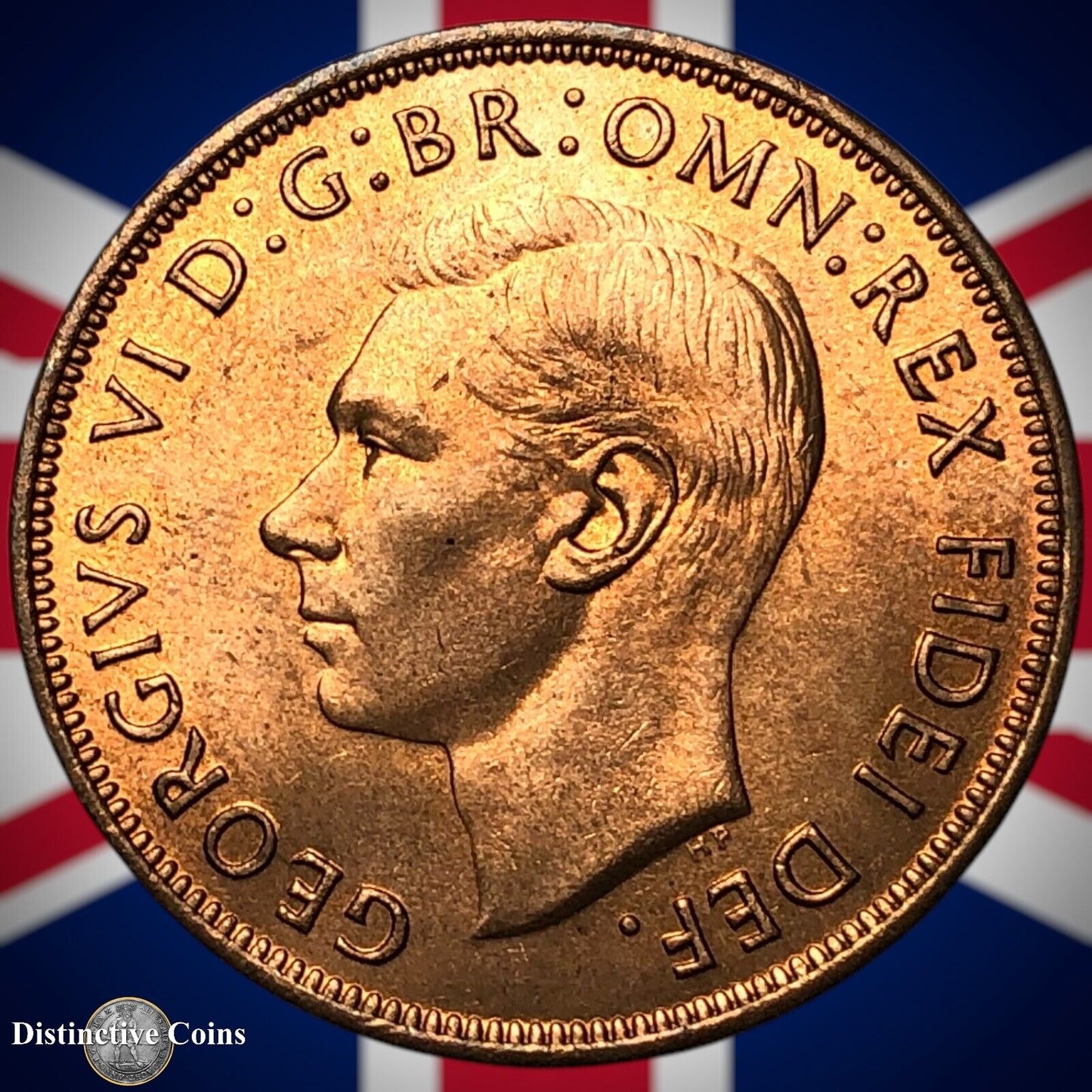 Great Britain 1951 Penny 1d GB7345