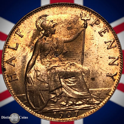 Great Britain 1907 Half Penny 1/2d GB5820