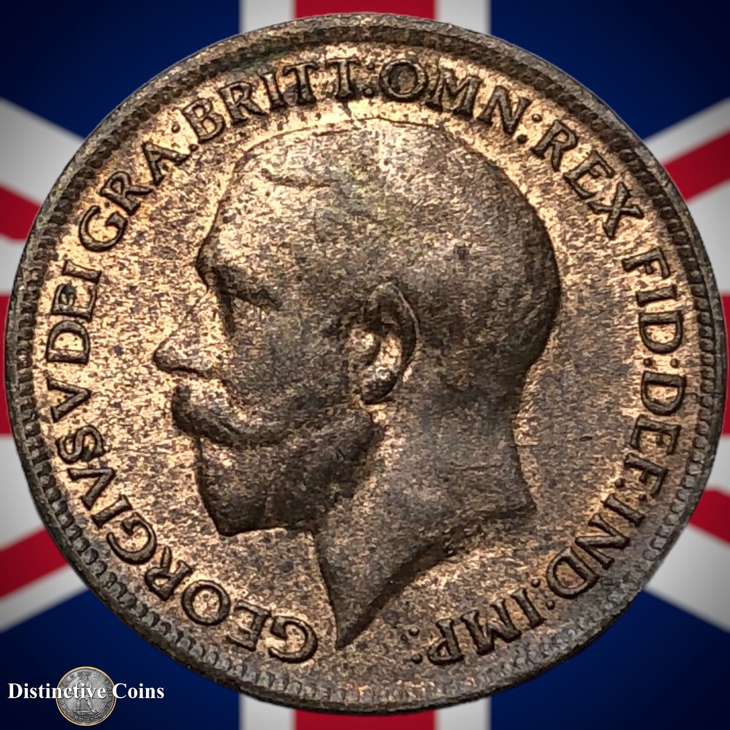 Great Britain 1919 Farthing 1/4d GB4734