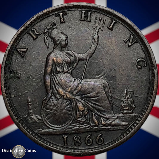 Great Britain 1866 Farthing 1/4d GB3579