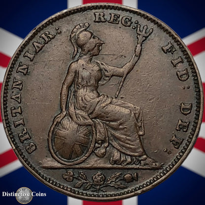 Great Britain 1848 Farthing 1/4d GB3429
