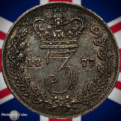 Great Britain 1877 Three Pence GB1887
