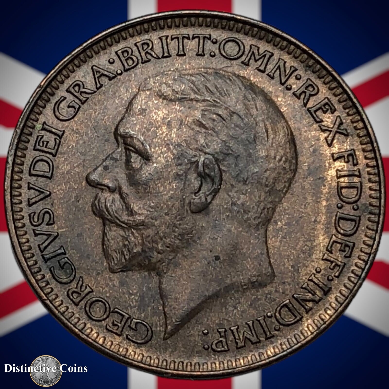 Great Britain 1926 Farthing 1/4d GB4844