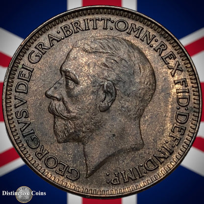 Great Britain 1926 Farthing 1/4d GB4844