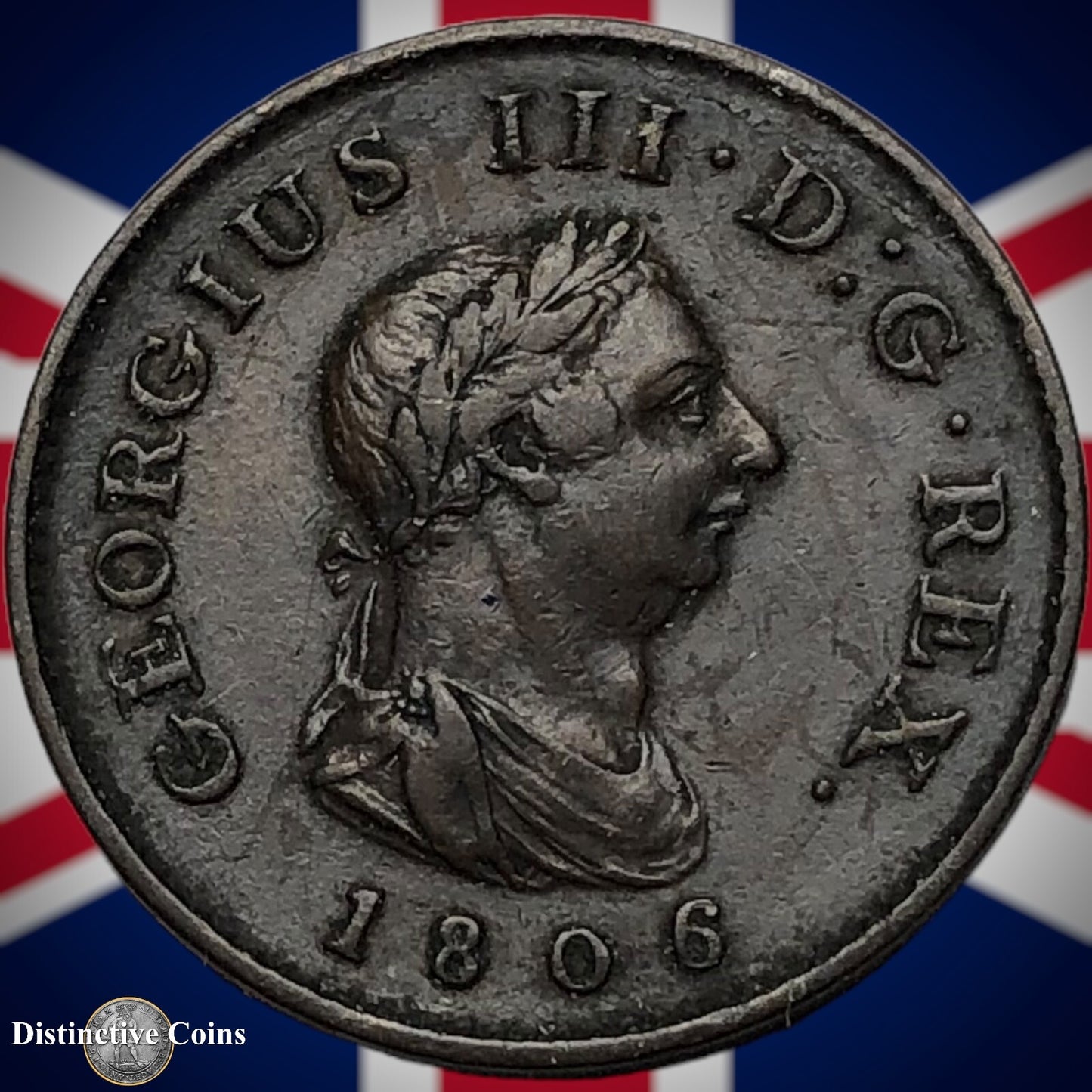 Great Britain 1806 Farthing 1/4d GB3218