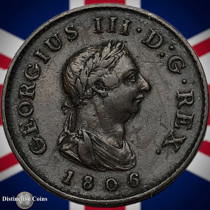 Great Britain 1806 Farthing 1/4d GB3218