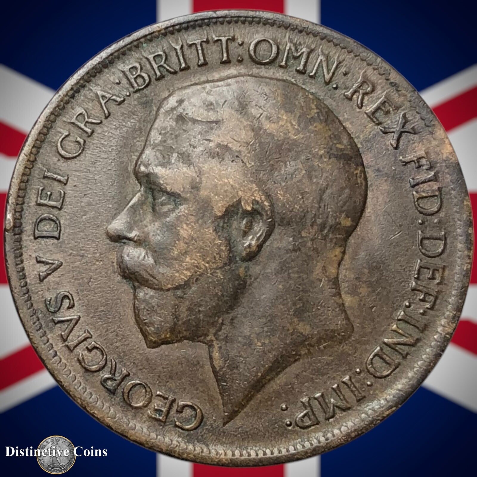 Great Britain 1919 Penny 1d GB6903