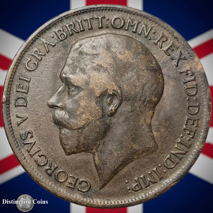 Great Britain 1919 Penny 1d GB6903
