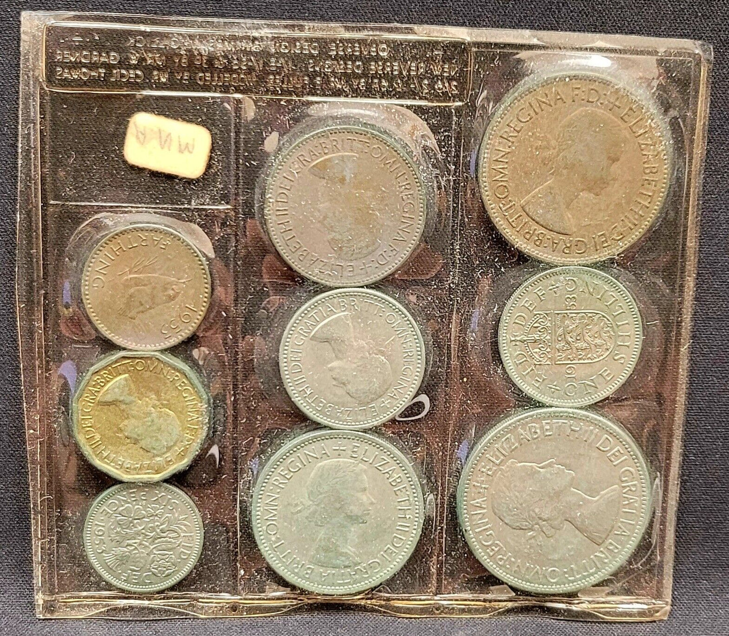 UK Great Britain 1953 Mint Set  - Stock Photo B323